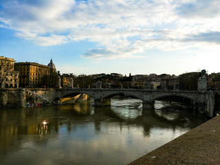 bridge in rome