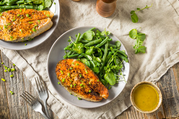 Homemade Organic Salmon Steak