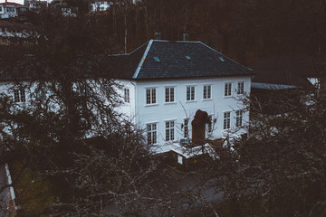 Abandoned creepy house