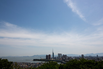 Fototapeta na wymiar 福岡タワー