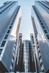 Valencia building at morning