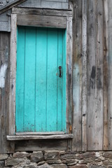 Blue door