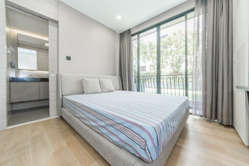 bedroom with a beautiful interior