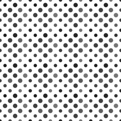 Gray abstract geometrical seamless dot pattern background