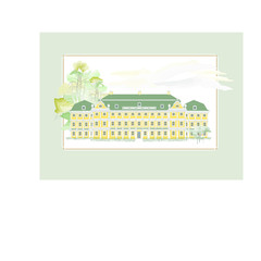 Menshikov palace, Petersburg, Russia, tourism