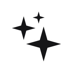 Shine icon, Clean star icon
