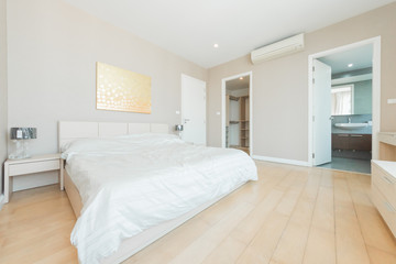 Real Luxury Interior design in bedroom.