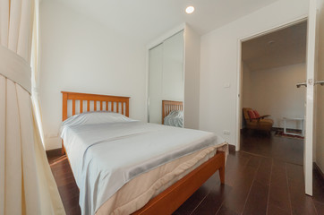 Naklejka na ściany i meble Urban Contemporary Modern Bedroom Interior Design. 