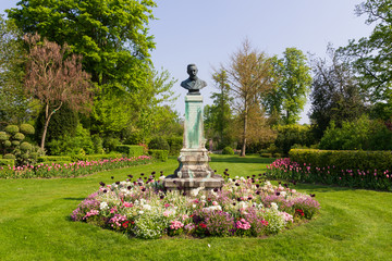 Jardin Garnier in Provins, France