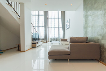 The Japanese bedroom style decorated. 