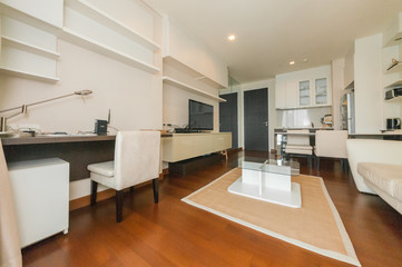 Interior living modern classic style.