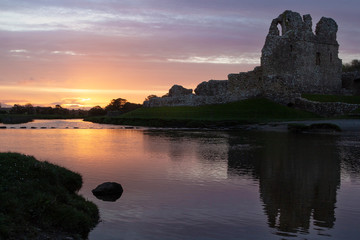 Fototapeta na wymiar Castle on the River