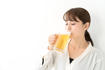 ビール・女性