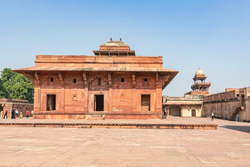 The Panch Mahal, Royal Palace in Fatehpur Sikri city municipality of Agra, India