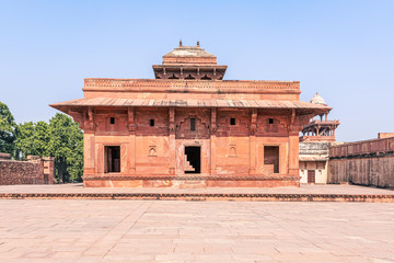 The Panch Mahal, Royal Palace in Fatehpur Sikri city municipality of Agra, India