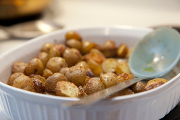 Delicious tiny potatoes