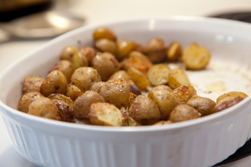  Small roasted potatoes