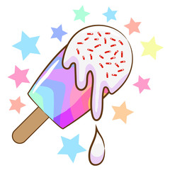 ice cream vector clipart