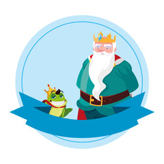 king with toad prince characters