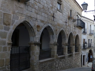 Fototapeta na wymiar Trujillo, historical village of Caceres. Badajoz, Extremadura.Spain