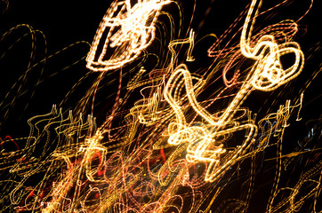 abstract light background, motion blur