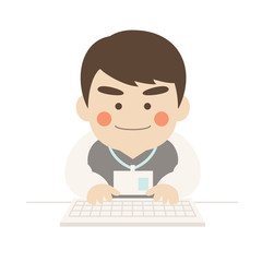 男性キャラクターデータ入力