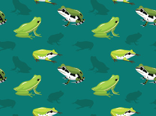 Tree Frog Set Wallpaper