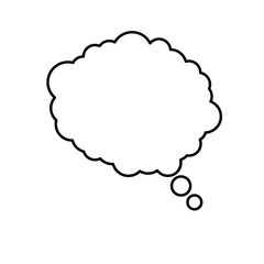 Bubble speech icon. Mobile concept and web design