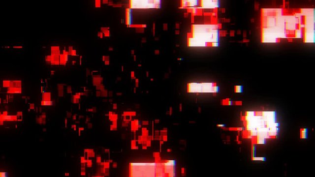 Terminator glitch. Post-distortion digital signal distortion.