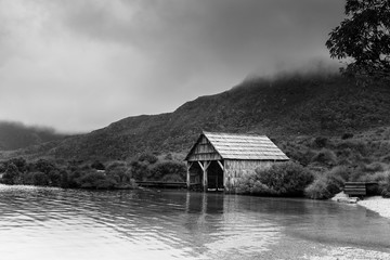 house on the lake