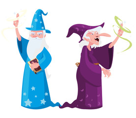 witch and wizard of tales characters