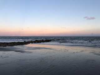 Evening at the beach