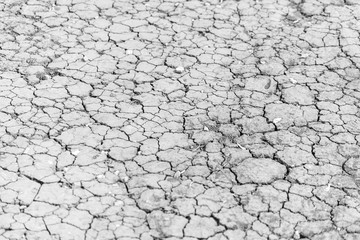 Cracked soil as an abstract background