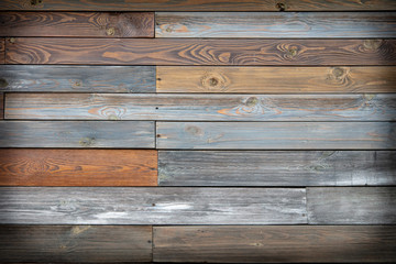 Wooden boards in vintage style as abstract background