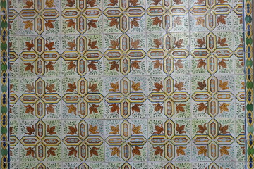 Azulejo is a form of Portuguese painted tin-glazed ceramic tilework.