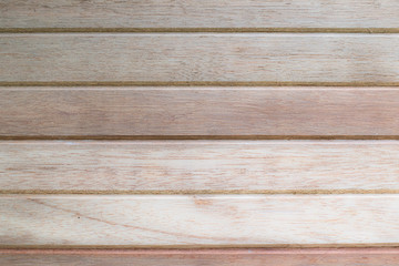 Fototapeta premium top view of wooden surface, hardwood background.