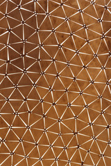 Copper color of geometric pattern 