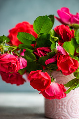 Floral frame concept