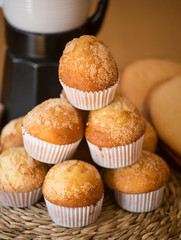 homemade cupcake to take at breakfast.