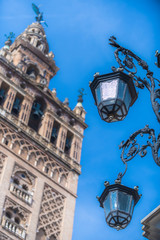 Street and architectural sketches. Seville. Andalusia. Spain