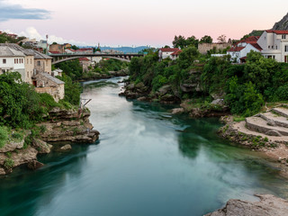 Fototapeta na wymiar Emerald Neretva River