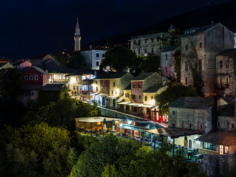 Mostar at Night