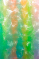 Abstract illustration of green, yellow Watercolor with low coverage background