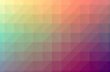 Illustration of abstract Orange horizontal low poly background. Beautiful polygon design pattern.