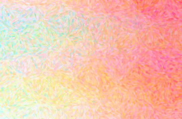 Abstract illustration of orange Impressionist Pointlilism background