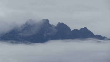 Himalayan Peaks above Clouds