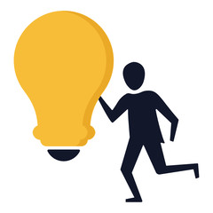 Business solution vector icon