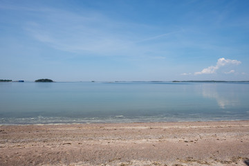 beach and sea