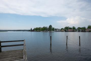 boat on lake