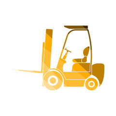 Warehouse Forklift Icon